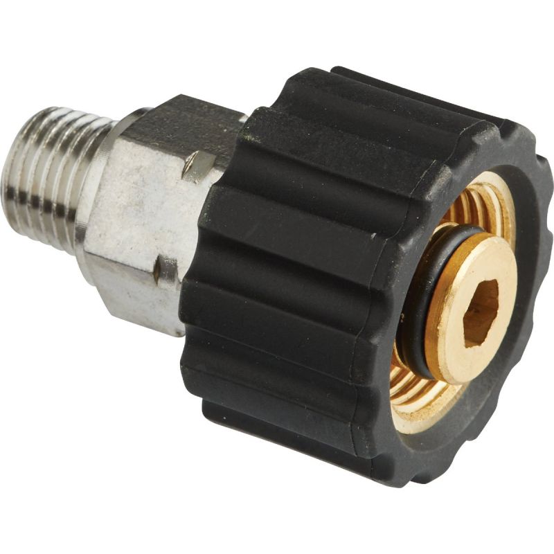 Forney Male Screw Pressure Washer Coupling 1/4 In.
