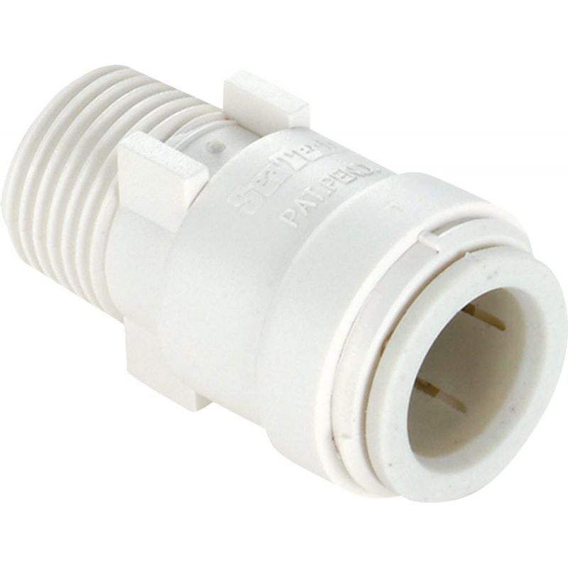 Watts Quick Connect Male Plastic Connector 3/8 In. CTS X 3/8 In. MPT