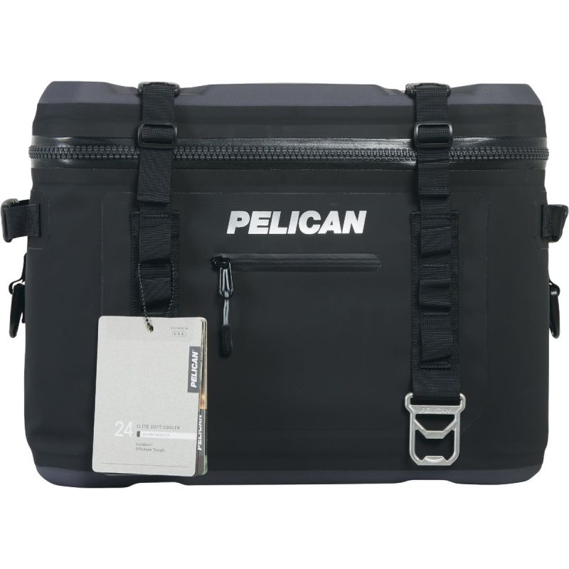 Pelican Elite Soft-Side Cooler 24-Can, Black