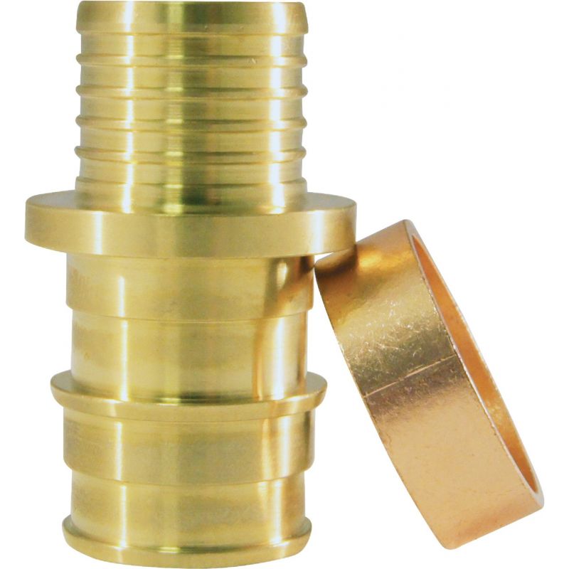 Conbraco Brass Insert Fitting Polybutylene Transition Coupling Type A 3/4 In. X 3/4 In.
