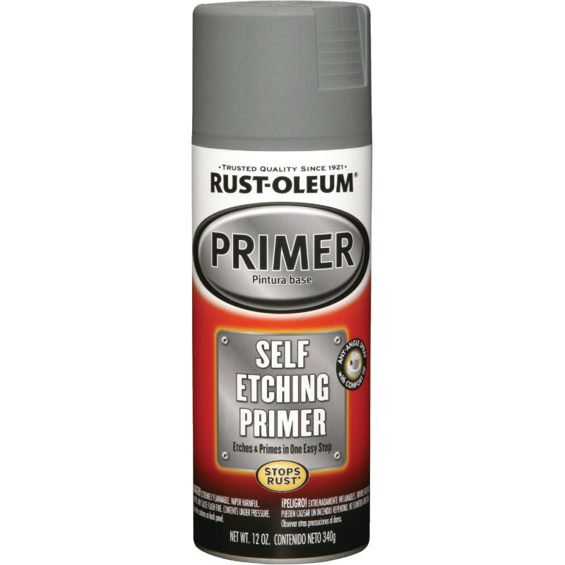 Rust-Oleum Stops Rust Self Etching Auto Filler Primer Dark Green, 12 Oz.