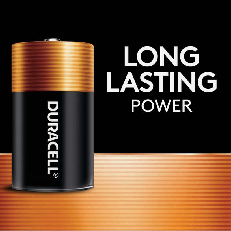 Duracell CopperTop D Alkaline Battery 15,000 MAh