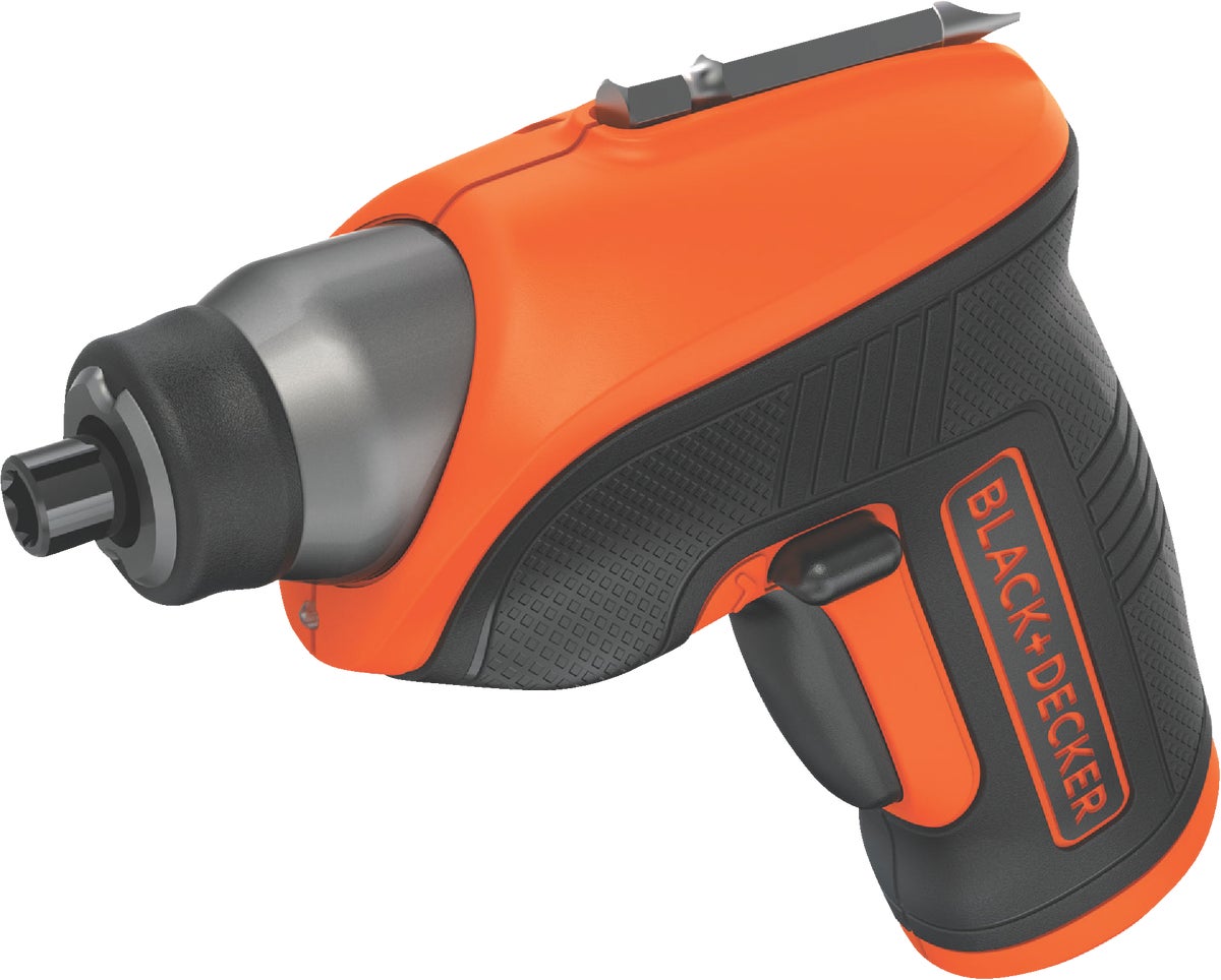 Black + Decker Black & Orange 8V Wireless Drill