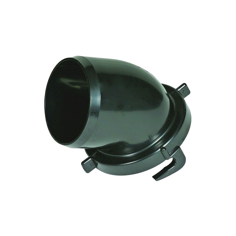 Camco 39403 Hose Adapter, Plastic, Black Black