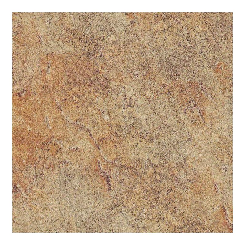 ProSource CL1109 Vinyl Floor Tile, 12 in L Tile, 12 in W Tile, Square Edge, Rustic Stone Rustic Stone
