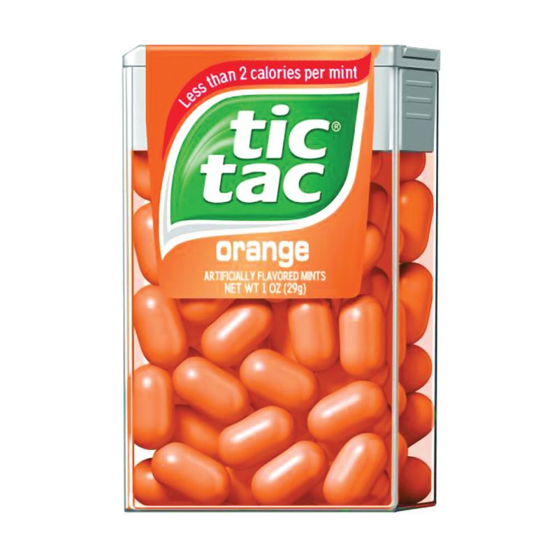 Tic Tac TTBIGO12 Fresh Mint, Orange Flavor, 1 oz (Pack of 12)