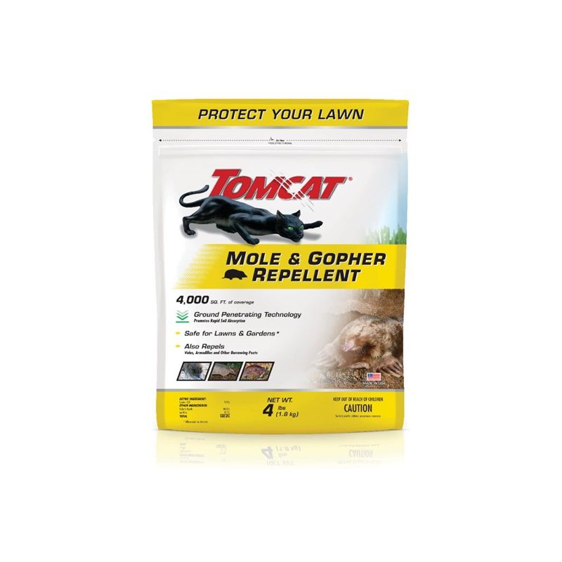 Tomcat 0348304 Mole and Gopher Repellent Granule Gray