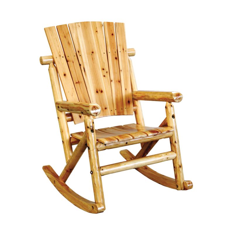 Leigh Country TX 95100 Aspen Single Rocking Chair, 29-1/2 in OAW, 44-1/2 in OAD, 35.43 in OAH, Wood