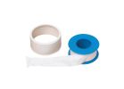 Harvey 17252B Thread Seal Tape, 520 in L, 3/4 in W, PTFE, White White