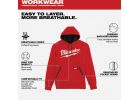 Milwaukee Midweight Hoodie Sweatshirt XL, Red, Hooded Pullover