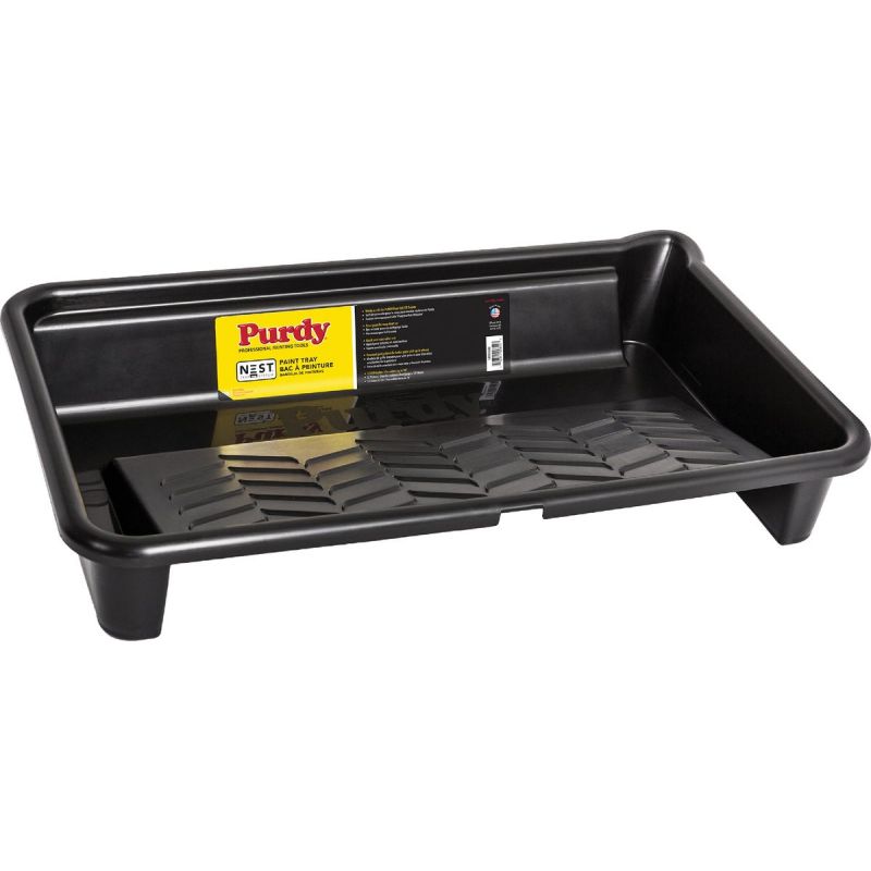 Purdy Nest Paint Tray 18 In., 1.5 Gal., Black
