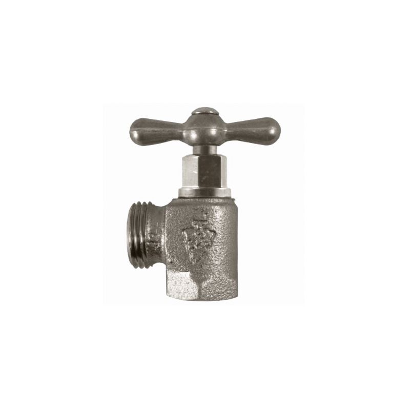arrowhead 247LF Washing Machine Valve, 1/2 x 3/4 in Connection, FIP x Male Hose Threaded, 125 psi Pressure