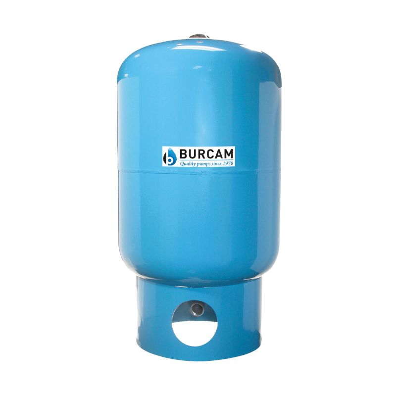 Burcam 600545B Pressure Tank, 20 gal Capacity, 100 psi Working, Stainless Steel 20 Gal