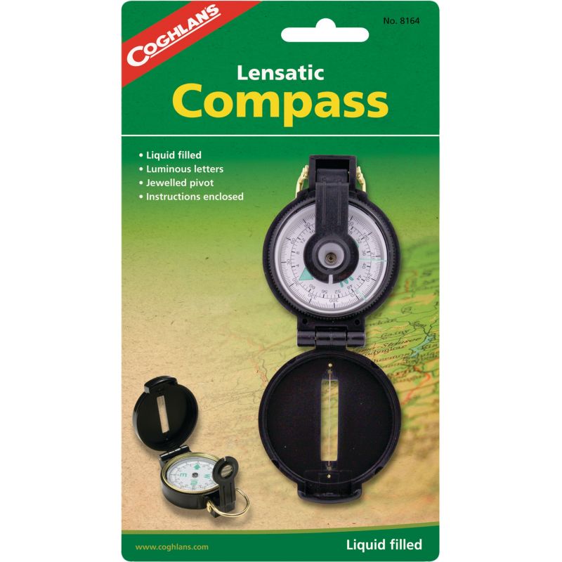 Coghlans Lensatic Compass 4.72 In.