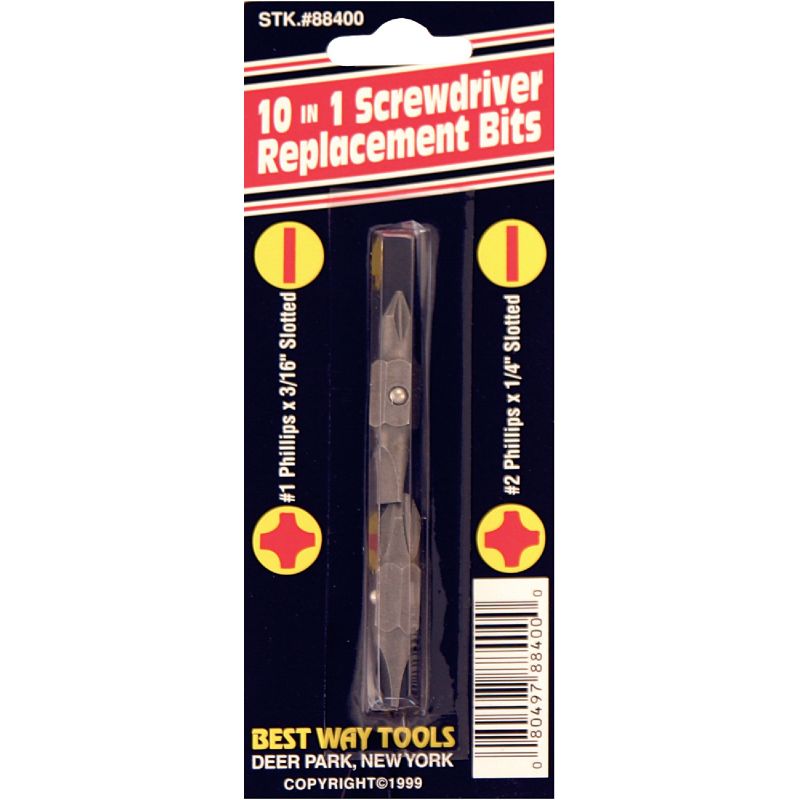 10-in-1 Replacement Double-End Screwdriver Bit