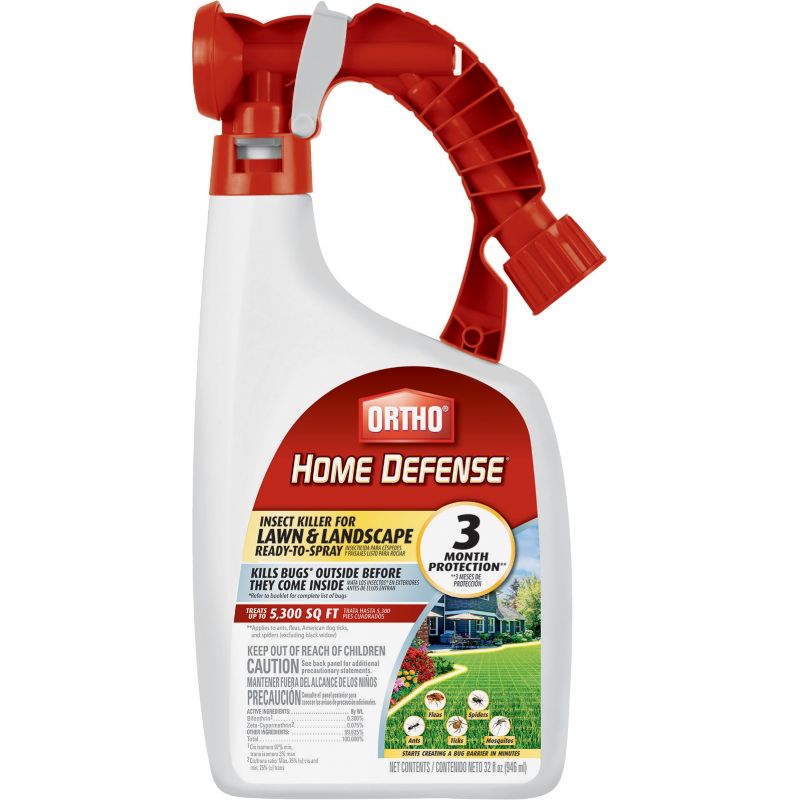 Ortho Home Defense Insect Killer 32 Oz., Hose End