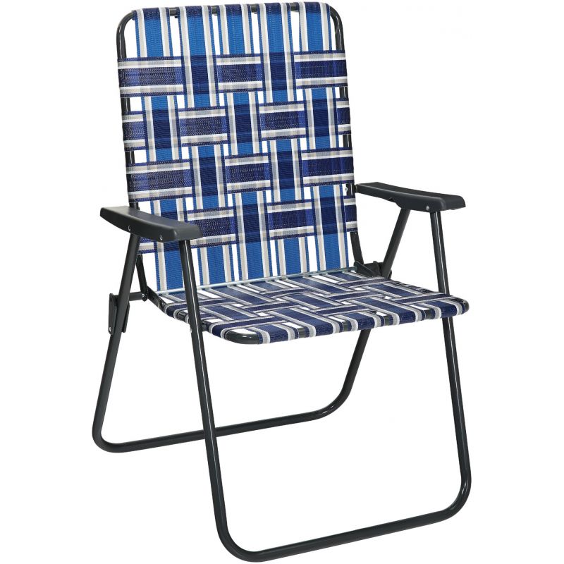 Outdoor Expressions Web Folding Lawn Chair