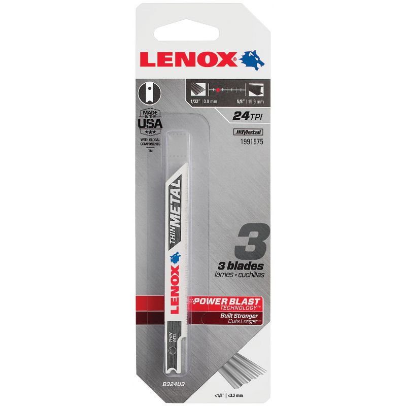Lenox U-Shank Bi-Metal Jig Saw Blade