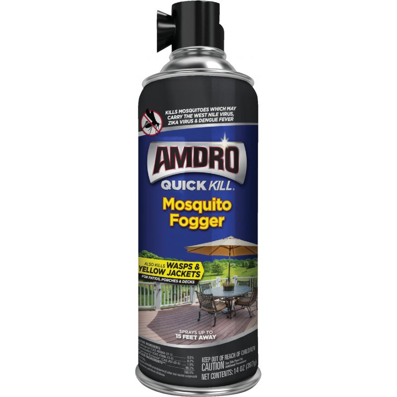Amdro Quick Kill Outdoor Mosquito Fogger 14 Oz., Aerosol Spray