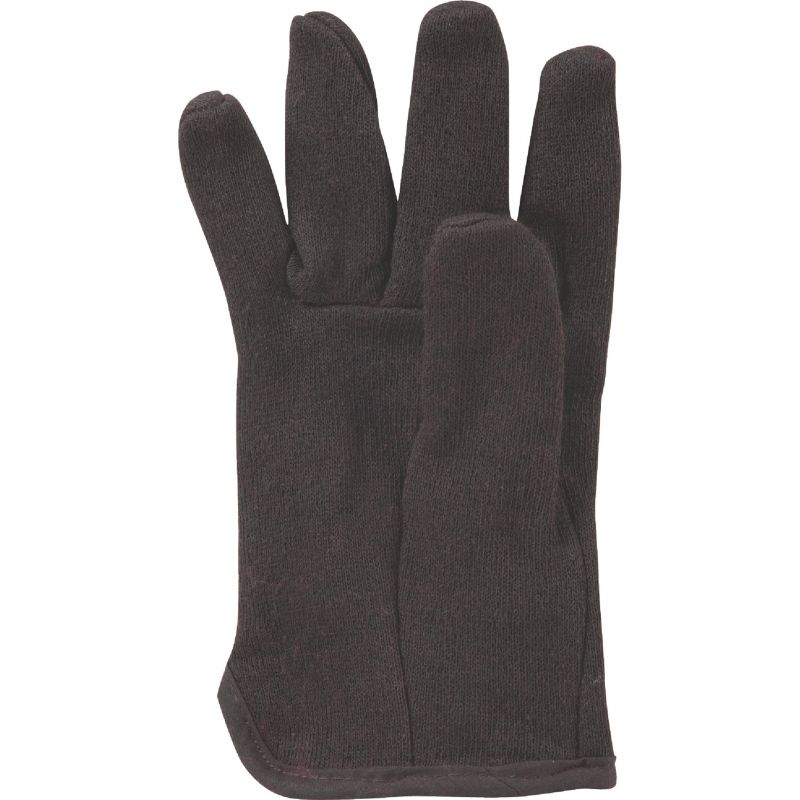 Do it Lined Jersey Work Glove L, Brown
