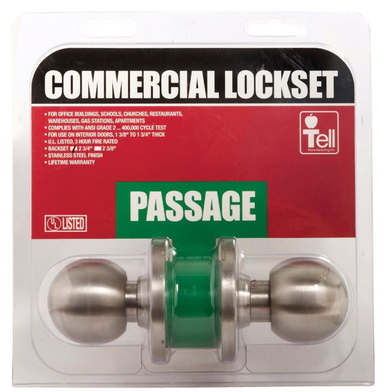 Tell Ball Style Commercial Hall &amp; Closet Knob