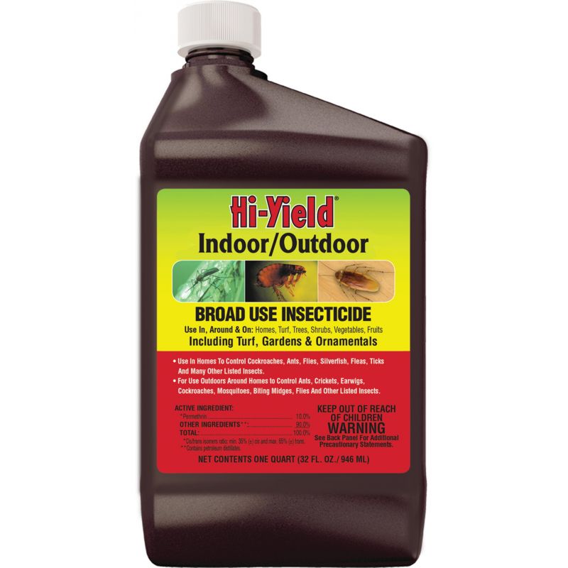 Hi-Yield Indoor &amp; Outdoor Broad Use Insect Killer 32 Oz., Pourable