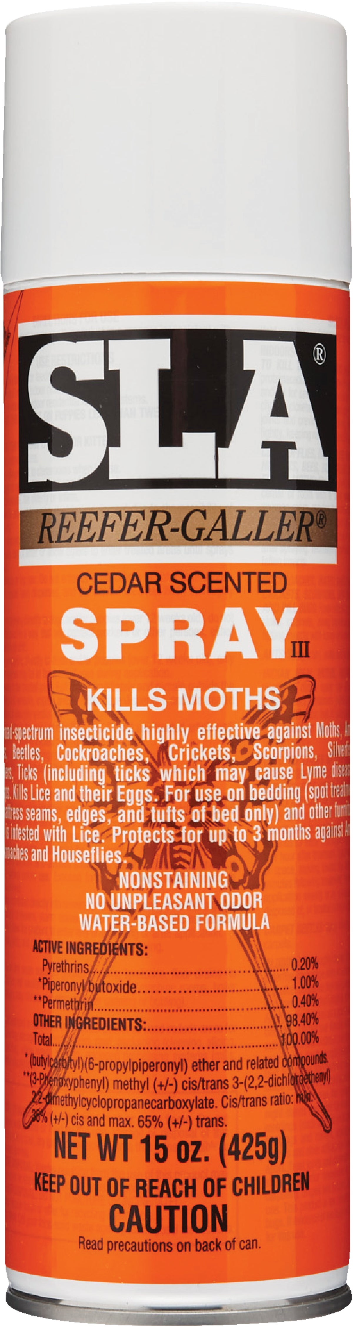 Reefer Galler SLA Cedar Scented Moth Repellent Spray