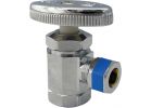 Lasco Female Iron Pipe X Compression Angle Stop Valve 1/2&quot; FIP Inlet X 3/8&quot; Compression Outlet