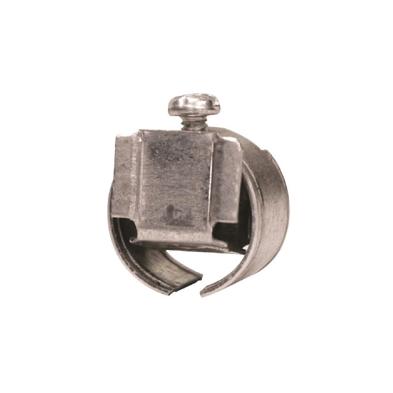 Hubbell SQ038R5 Squeeze Connector, 3/8 in, Zinc