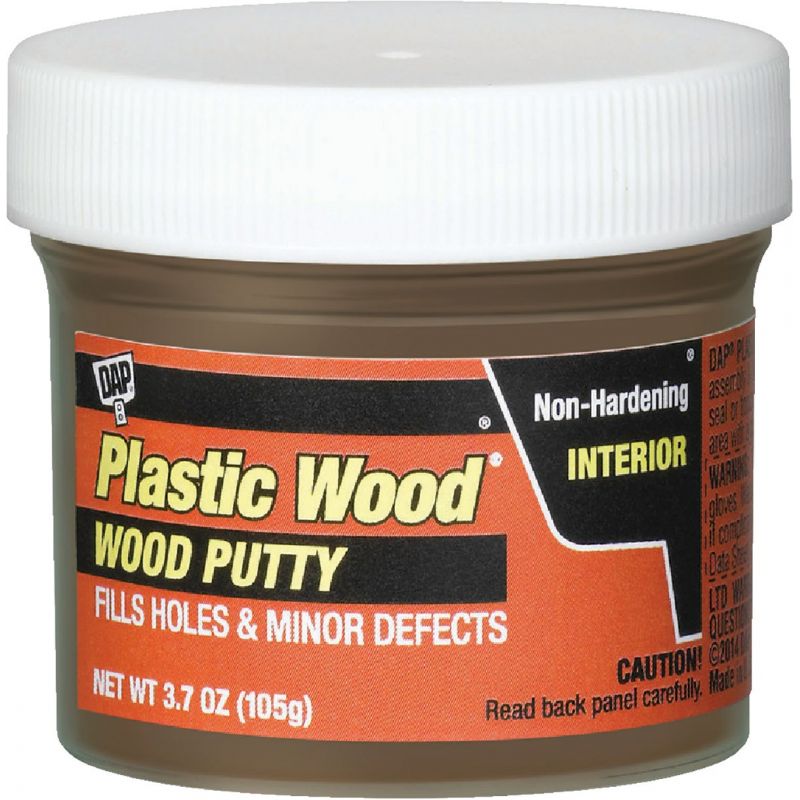 DAP Plastic Wood Wood Putty 3.7 Oz., Light Walnut