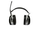 3M Worktunes 7100097024 Wireless Hearing Protector, 24 dB NRR, AM/FM Radio Band, Black/Silver Black/Silver
