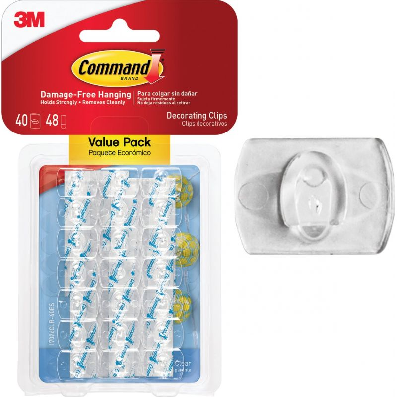Buy Command Decor Adhesive Clip Clear