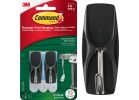 Command Outdoor Stainless Steel Wire Hook Black
