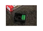 Tomcat 0370610 Disposable Mouse Bait Station, 2 oz Bait, 1 -Opening, Plastic, Black/Clear Black/Clear