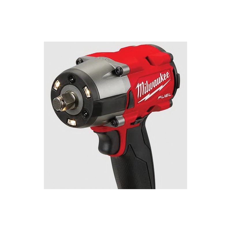 Milwaukee M18 FUEL 2962-20 Mid-Torque Impact Wrench, Tool Only, 18 VDC, 1/2 in Drive, Square Drive
