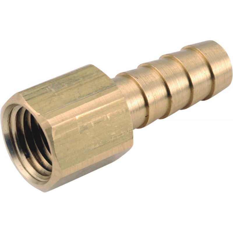 Anderson Metals Brass Hose Barb X FPT 1/4&quot; ID X 1/4&quot; FPT (Pack of 5)