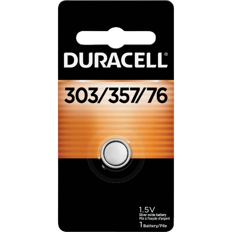 Duracell 303/357 Silver Oxide Button Cell Battery 175 MAh
