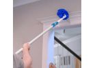 Unger Professional 972920 Telescopic Pole with Connect and Clean Locking Cone and Quick-Flip Clamps, 3 ft Min Pole L Blue/White