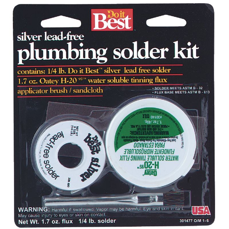 Do it Best H-2095 Flux/Plumbing Solder Kit
