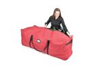 Treekeeper SB-10133 Tree Storage Bag, XL, 6 to 9 ft Capacity, Polyester, Red, Zipper Closure, 59 in L, 27 in W XL, 6 To 9 Ft, Red