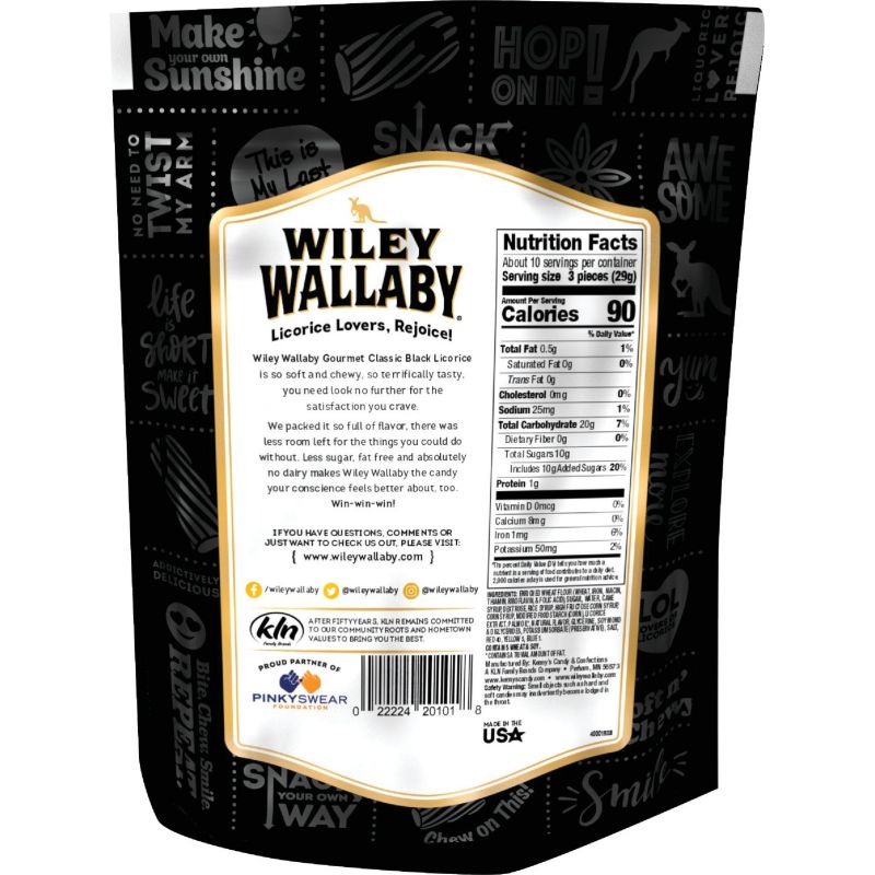 Wiley Wallaby Australian Style Liquorice