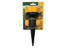 Landscapers Select 9403 Lawn Sprinkler w/Spike, High-Impact Plastic Black/Yellow