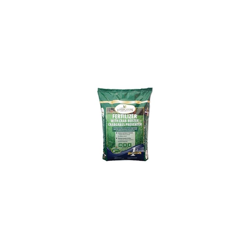 Landscapers Select 902727 Crabgrass Killer Fertilizer Bag, Granular, 23-0-4 N-P-K Ratio