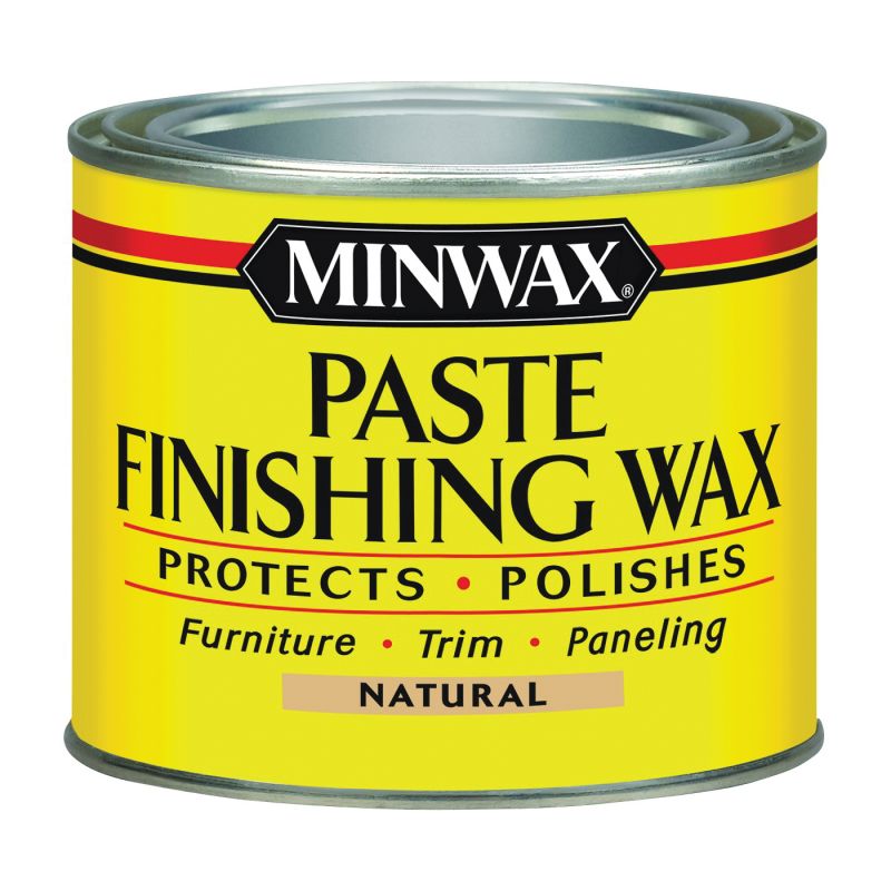 Minwax 785004444 Paste Wax, Natural, 1 lb, Can Natural
