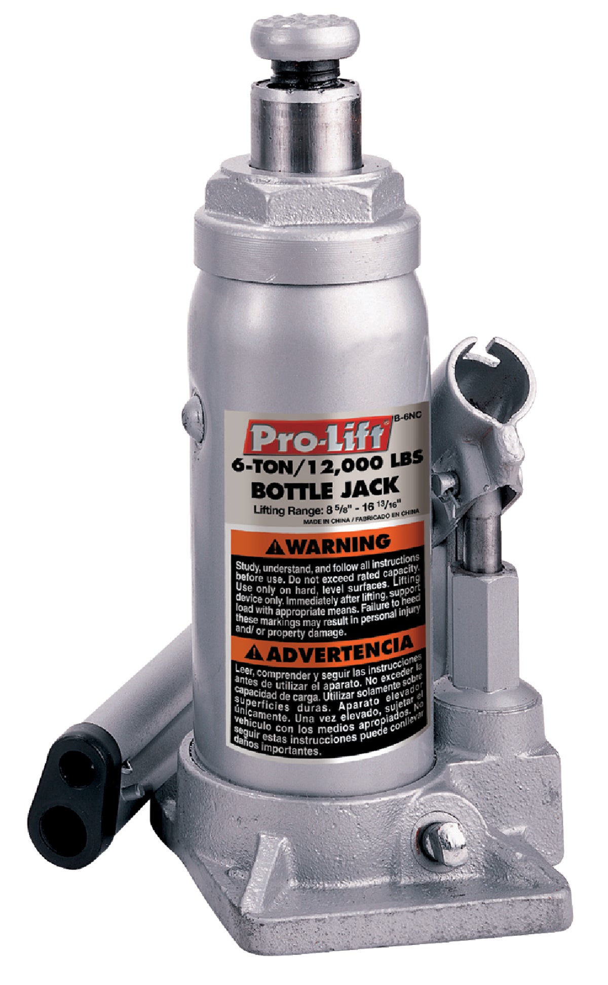 Pro-LifT B0600 Hydraulic Bottle Jack 6 t Capacity