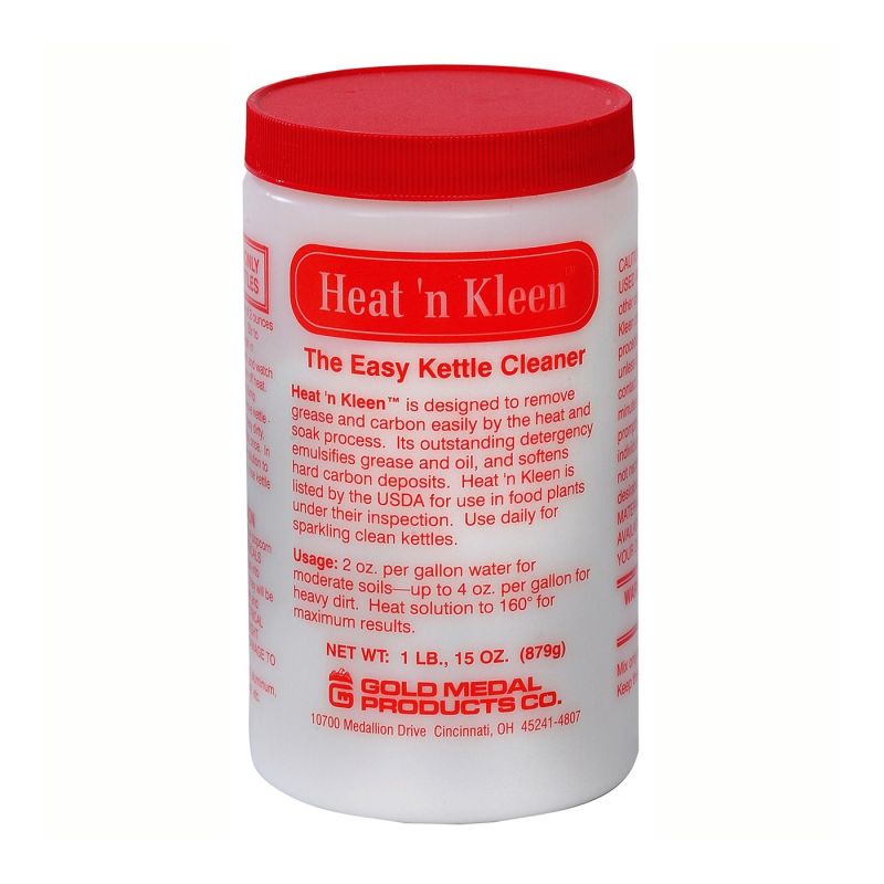 Gold Medal Heat &#039;N Kleen 2095MC Kettle Cleaner, 31 oz, Jar