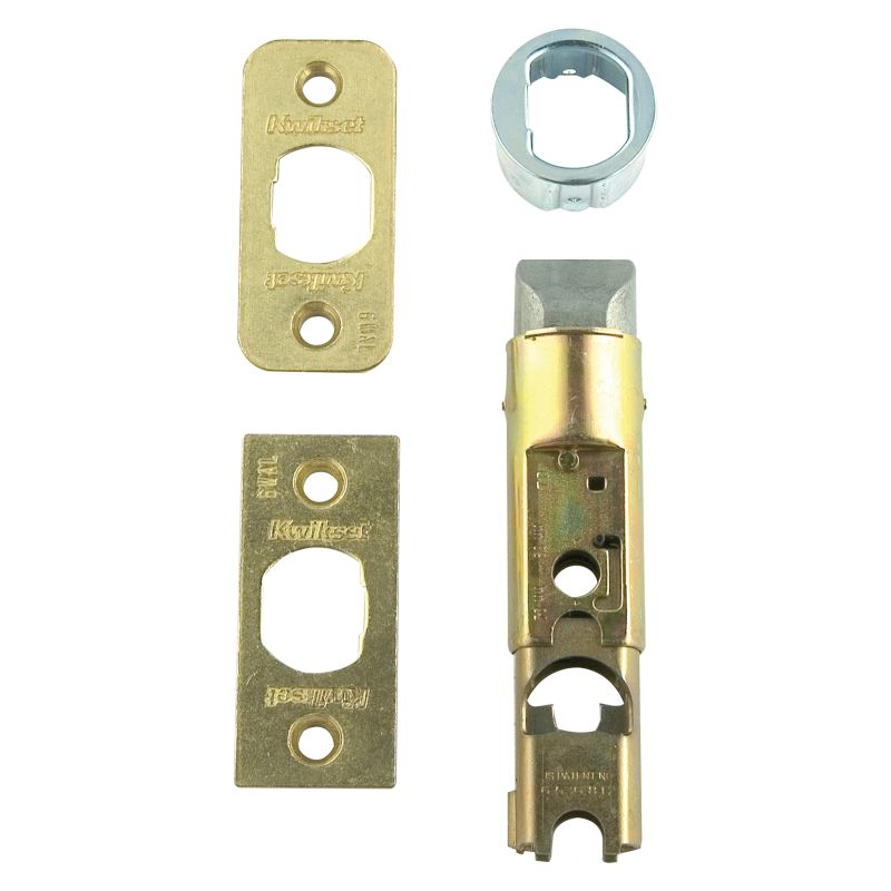 Kwikset 81826-001 Spring Latch Core, Steel, Polished Brass