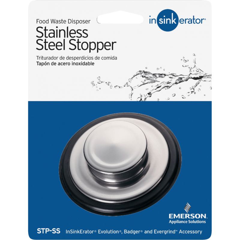 Insinkerator SS Disposer Stopper 3-1/4 In.