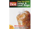 Do it Best Flap Tie Lawn &amp; Leaf Bag 39 Gal., Clear