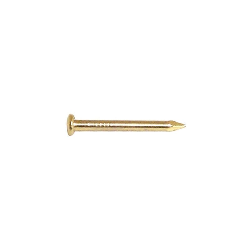 Reliable EPB34MR Escutcheon Pin, 3/4 in L, Steel, Brass
